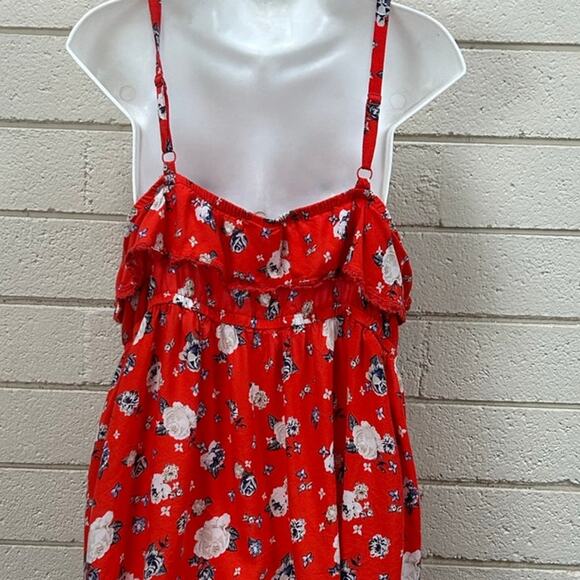 Torrid Orange Floral Baby Doll Tank size 2 - Picture 5 of 8